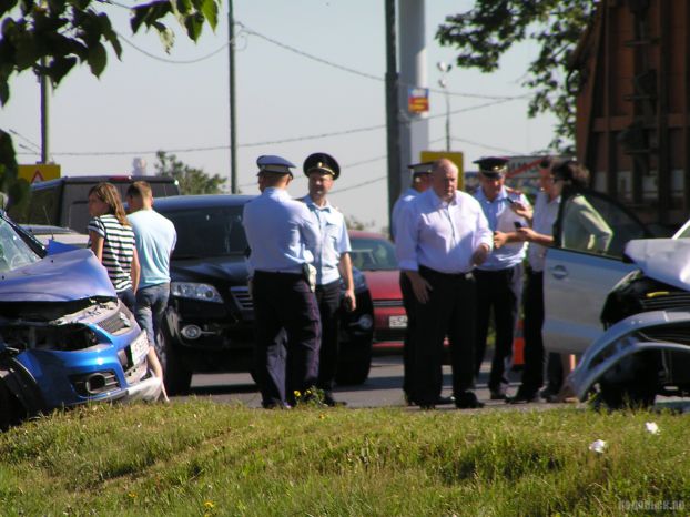 ДТП в Климовске 20 июля 2014 г.
