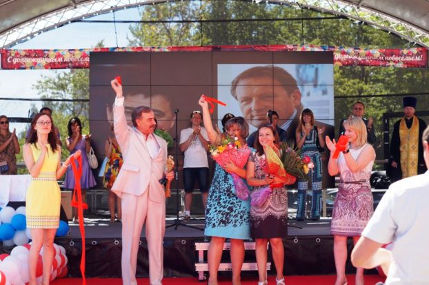 Торжественная церемония ввода в эксплуатацию ЖК «Сосновка» 