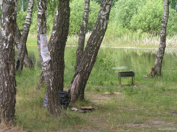 На берегу