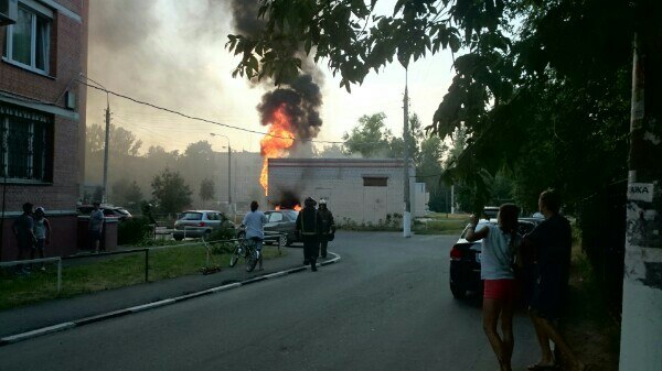 Пожар 9 августа
