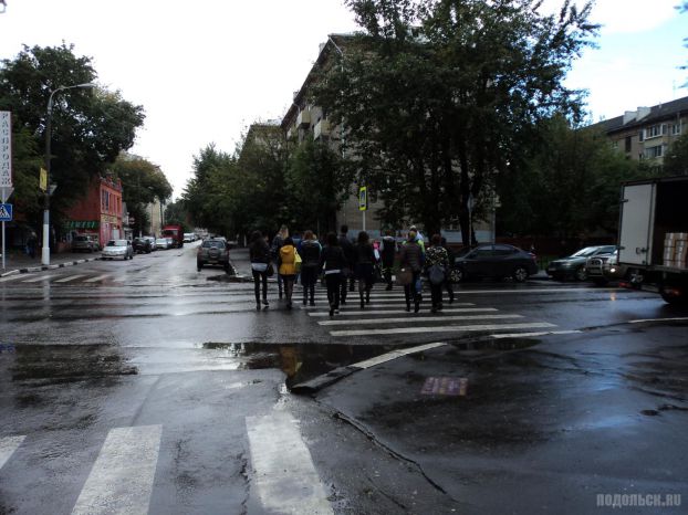 На переходе