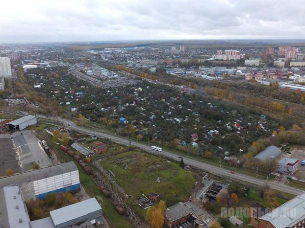 Подольск с высоты птичьего полета