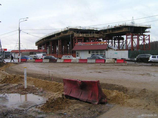 «Южный обход Подольска» в Климовске: в песке брода нет