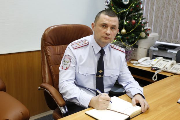 начальник РЭО ОГИБДД  МУ МВД России «Подольское» А. О. Памшев
