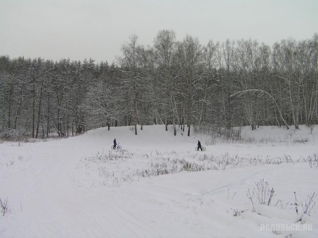 На велосипедах 
