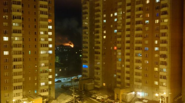 Вид на пожар