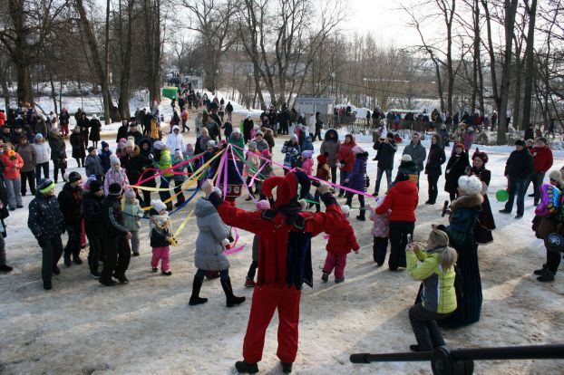 Широкая Масленица в Остафьеве