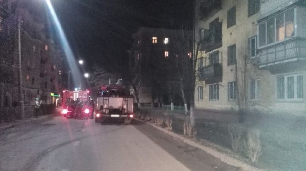 Пожар квартиры в Подольске
