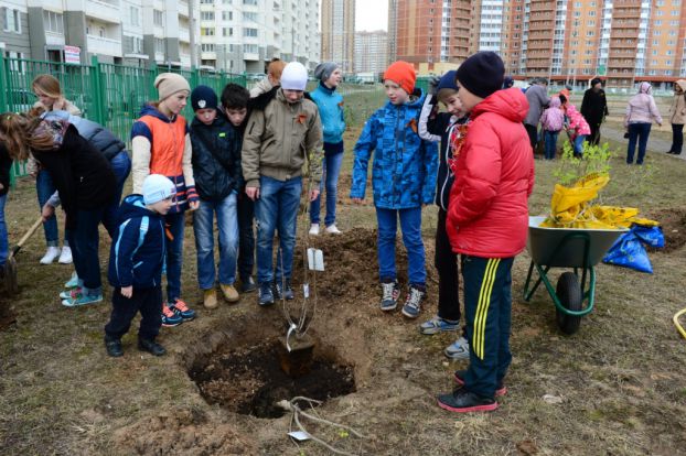 Субботник в Подольске