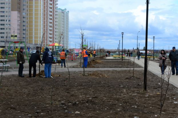 Субботник в Подольске