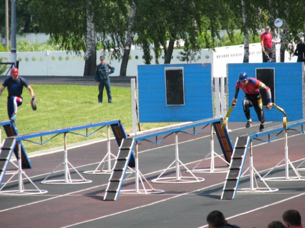 В Подольске проходит летний чемпионат Московской области по пожарно-прикладному спорту 