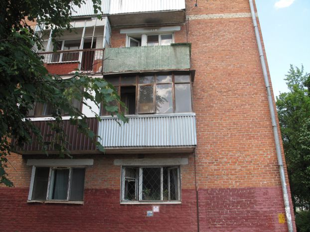 Пожар в квартире на Южном