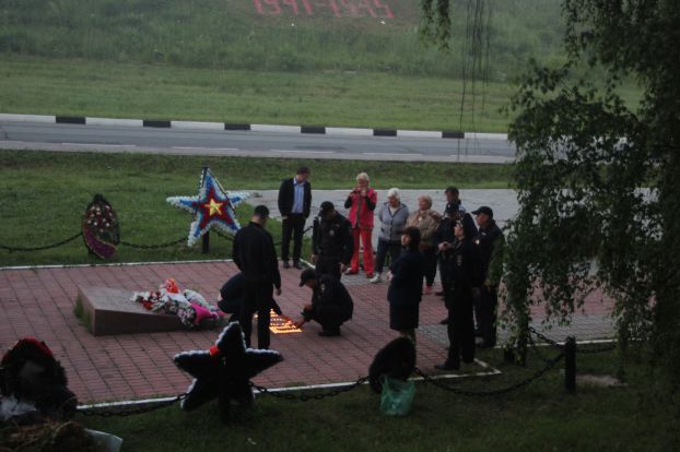 «Свечи памяти» на рассвете 22 июня зажгли подольчане