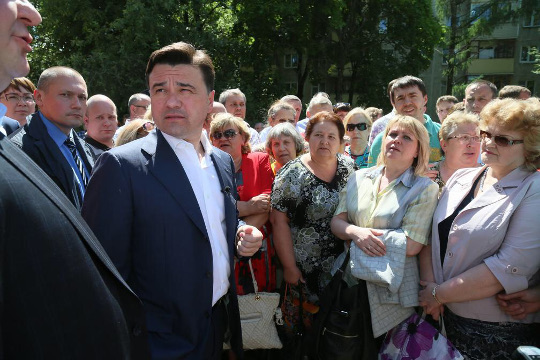 Андрей Воробьев посетил Подольск 