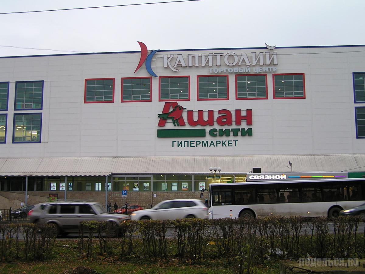 Ашан подольск карта