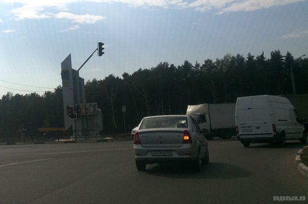 Въезд в Подольск