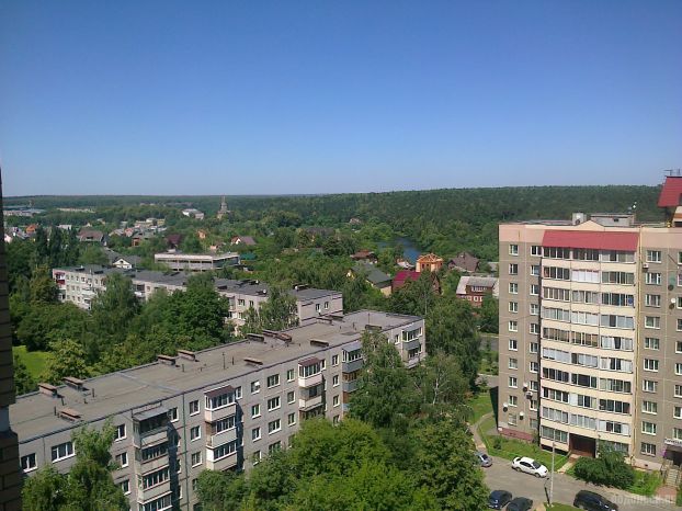 Подольск, вид на Дубровицы