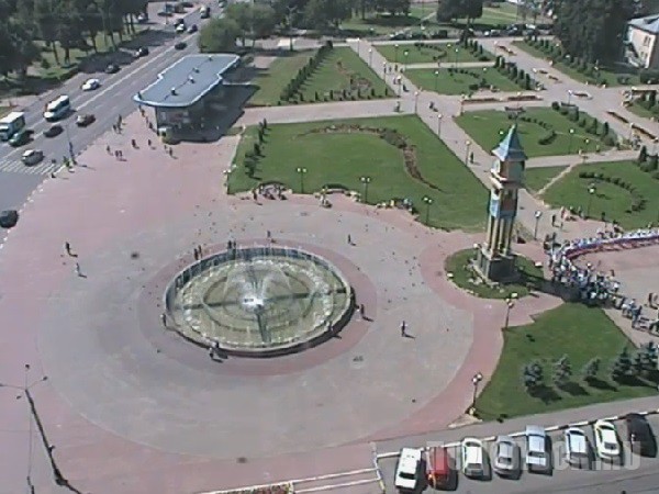 В сквере Поколений