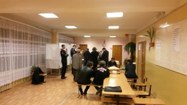 Подсчет голосов в Климовске