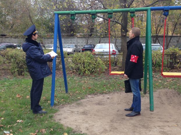 Госадмтехнадзор и «Молодая Гвардия» проверили детские площадки Подольска