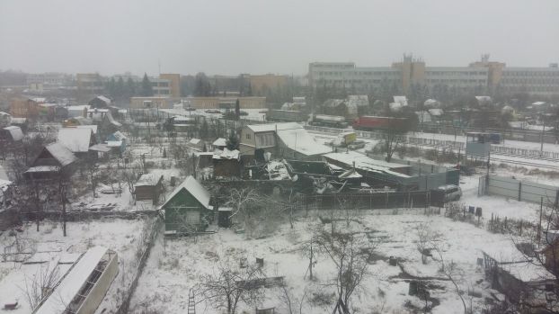 На месте пожара утром 15 ноября