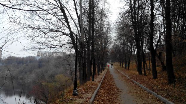 В парке