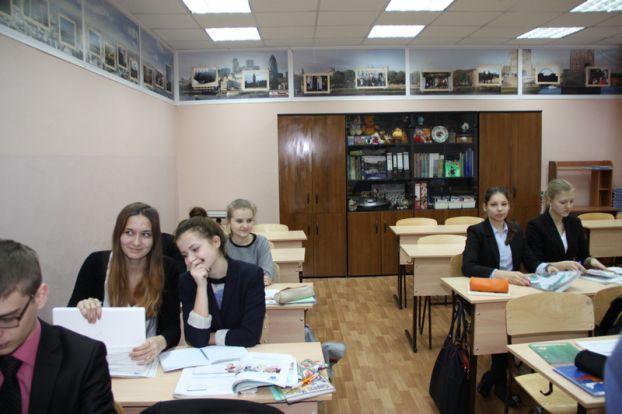 В кабинете истории лицея