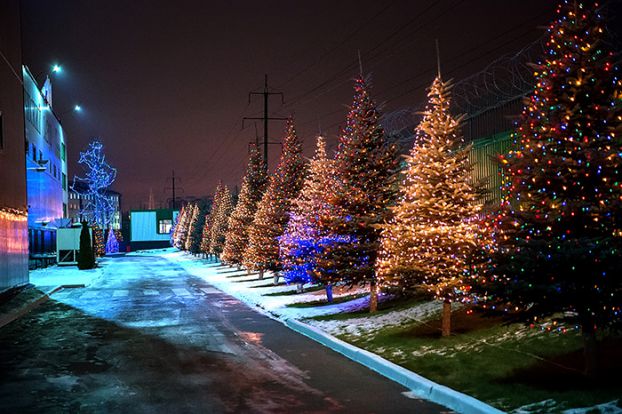 Подольск в новогоднем убранстве