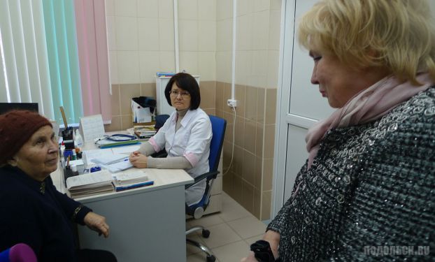 В подольской поликлинике