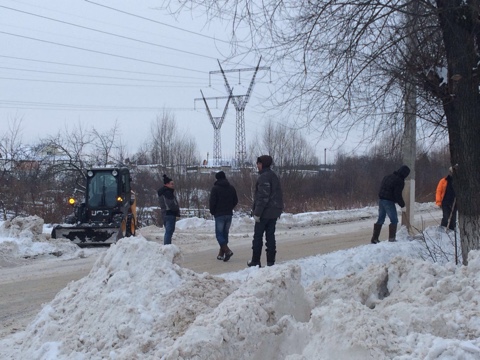 Уборка снега