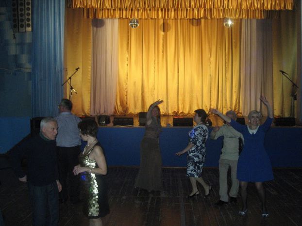 в Доме культуры 