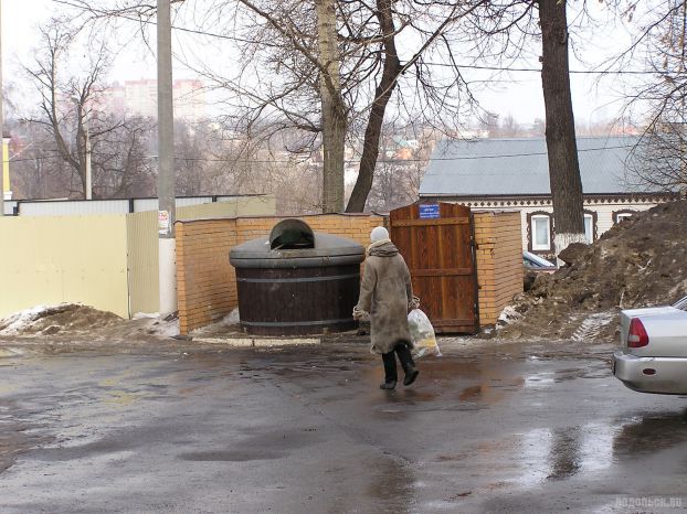 Двор в центре Подольска. Фото из архива