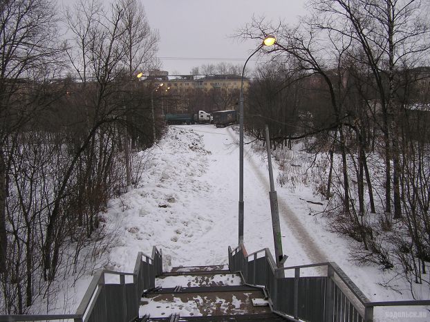 Снегосвалка у жд