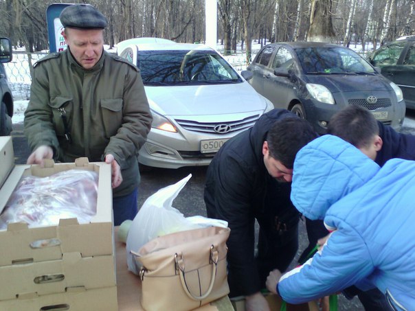 Вторая доставка продуктов многодетным состоялась в Подольске