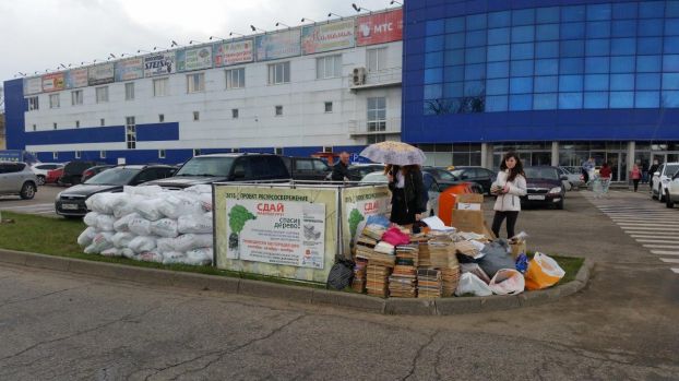 Подольск принял активное участие в экомарафоне по сбору макулатуры