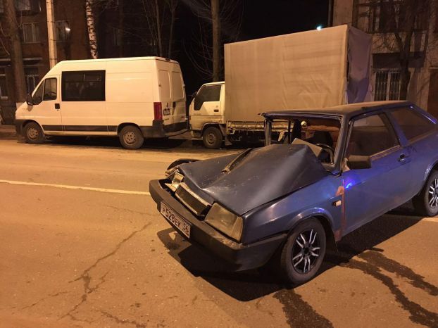 На месте ДТП