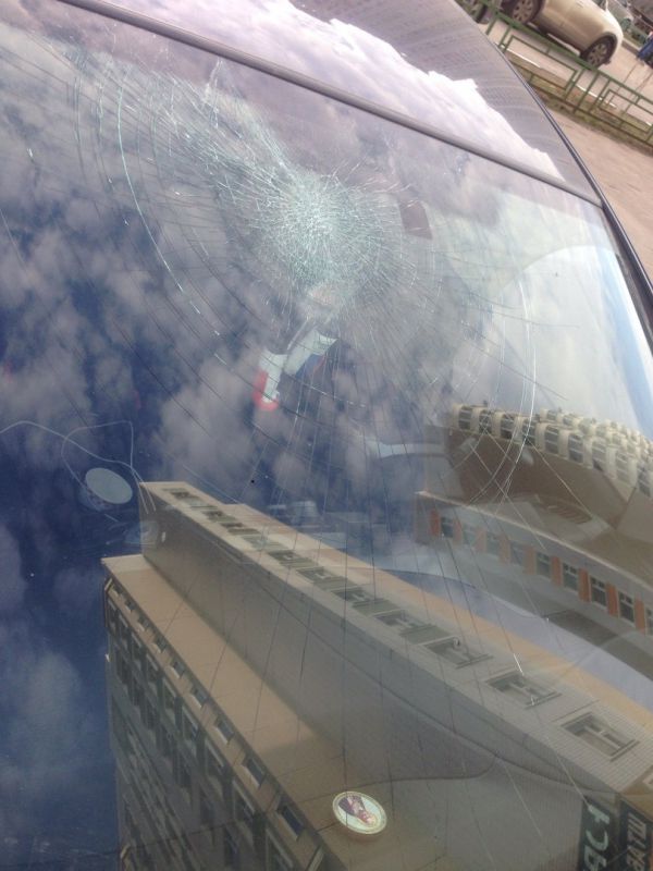 В Подольске ночные гуляки прыгали по автомобилям