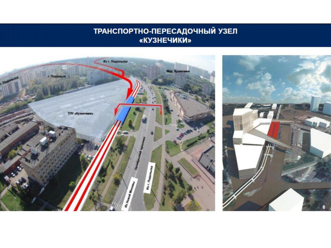 Метро в подольске