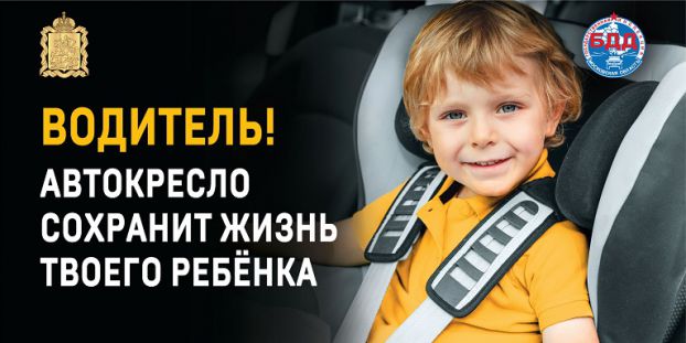 автокресло сохранит жизнь ребенка