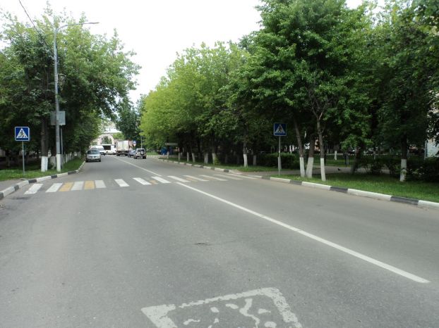 На месте ДТП