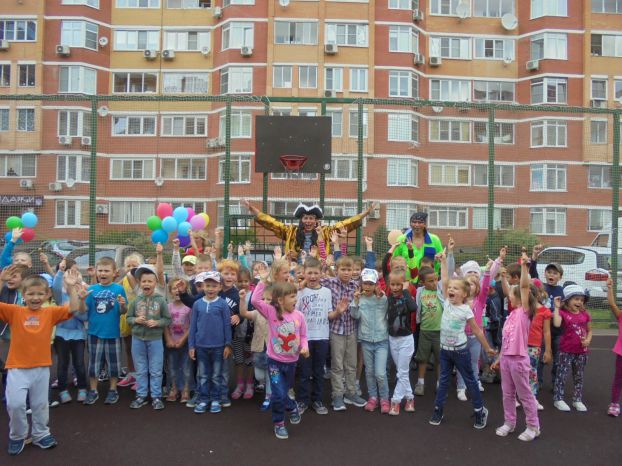 В Родниках проводят фитнес-зарядки для детворы