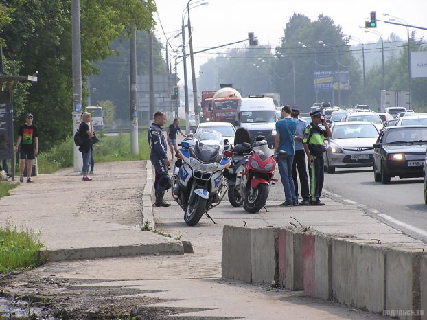 «Внимание: мототранспорт!»