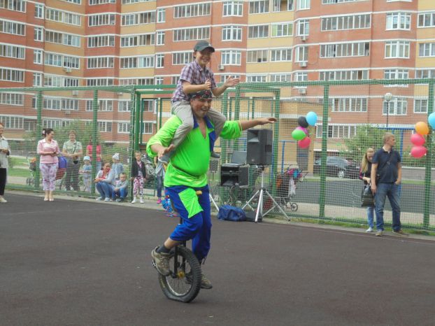 В Родниках проводят фитнес-зарядки для детворы
