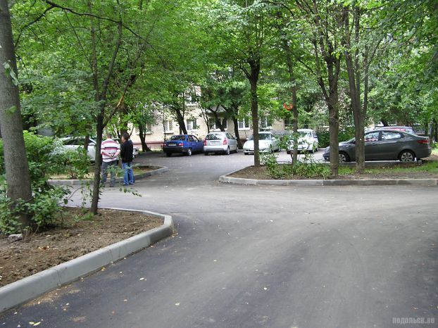 Климовск, новая парковка.