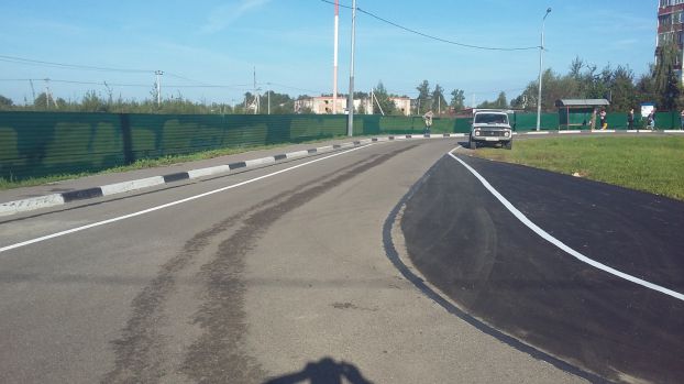 Для нового автобусного маршрута в Остафьеве расширили дорогу