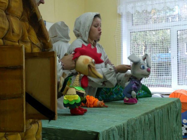 На спектакле