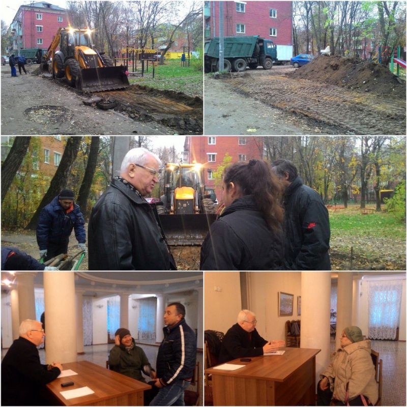 Депутат решает проблемы жителей Парковой улицы