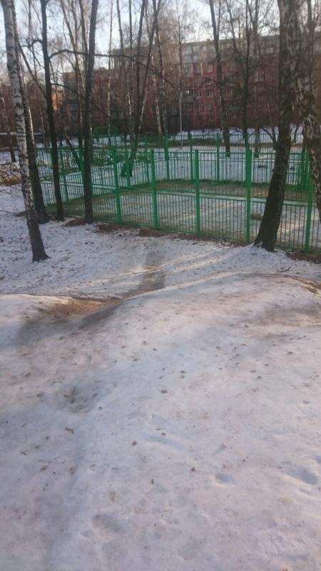 Зимняя забава по-подольски: с горки в забор