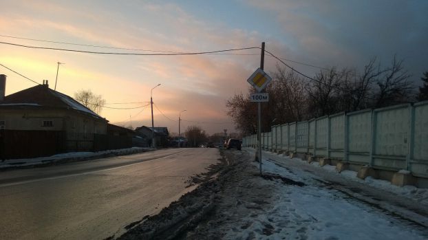 Изменен приоритет движения на пересечении улиц Правды и Раевского