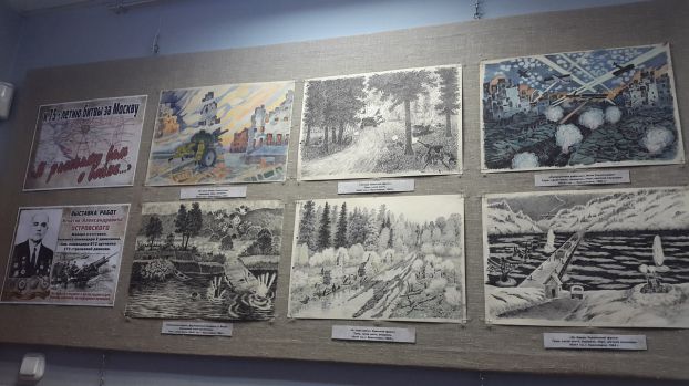 Выставка фронтовых зарисовок ветерана дивизии, сформированной в Подольске